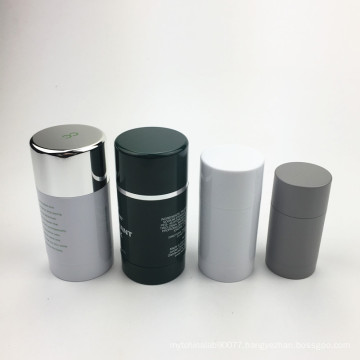 50g Bottom Filling Manufacturers Packaging Stick Round Mini Empty Plastic Deodorant Container For Sale
